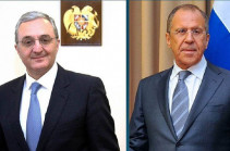 Armenian, Russian FMs discuss steps over prevention of spread of coronavirus