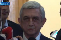 Our people won not only in battlefield but in diplomatic field too: Serzh Sargsyan