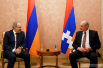 Karabakh president, Armenia’s PM discuss cooperation issues between two Armenian states