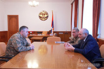 Bako Sahakyan received head of the General Staff of the Republic of Armenia Armed Forces