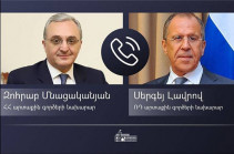 Armenian, Russian FMs hold phone conversation at Russia’s initiative