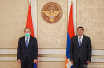 Artsakh President Arayik Harutyunyan, Armenia’s PM Nikol Pashinyan meet in Artsakh