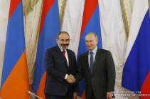 In phone conversation with Russian president Armenia's PM  expressed hope to recover soon to attend June 24 celebrations in Moscow