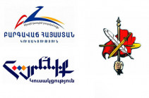 Hayrenik, PAP, ARF-D parties discuss ways to restore constitutional order in Armenia, to create joint task group