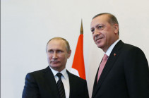 Putin, Erdogan discuss situation on Armenian-Azerbaijani border