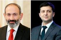 Nikol Pashinyan conveys congratulations to Volodymyr Zelensky