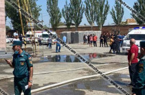 Two people die, four transported to medical center after fire broke out in Proshyan Brandy Factory in Armavir