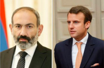 Armenia’s PM tells France’s President Macron about necessity to halt Turkey’s possible interference