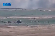 Karabakh army takes control of Azerbaijan's position (video)