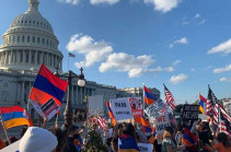 Hundreds of Armenian-Americans and their supporters travel to Washington DC to protest, demand sanctions on Turkey and Azerbaijan