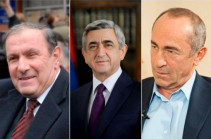 Armenia’s three ex-presidents meet amid military clashes in Nagorno Karabakh