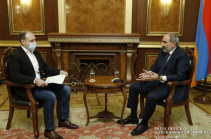 Discussion of concessions amid hostilities untimely: Armenia’s PM says diplomatic solution possible after issue of terrorists is settled