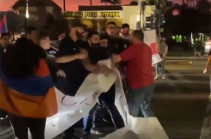 Three pro-Armenia demonstrators stabbed in Fresno