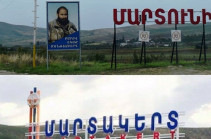 Azerbaijani forces attack Karabakh's Martuni and Martakert with warplanes