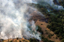 Azerbaijani forces have already burned 1815 hectares of forest area in Nagorno Karabakh: Artsakh Ombudsman