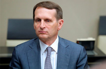 Turkish intelligence involved in Karabakh events: Naryshkin