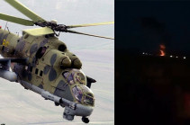 Two people killed after Russian helicopter crashed in Armenia's Ararat province