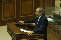 Armenia’s PM Nikol Pashinyan is at the National Assembly