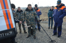 Очистка территории Арцаха становится более безопасной с помощью специальных оборудований и дистанционно управляемых роботов