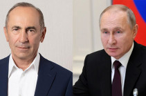 Armenia's second president, Russia's president hold a phone conversation