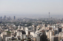 The sirens were heard for several minutes in western Tehran