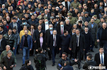 Action of Armenia’s PM supporters ends