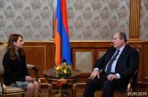 Armenia’s president meets head of My Step faction