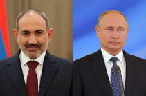 Putin, Pashinyan discuss situation in Karabakh