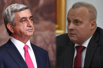 Armenian third president, Russian ambassador meet