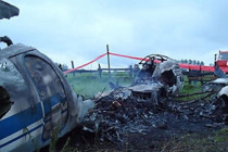 Passenger plane crashes in Krasnoyarsk