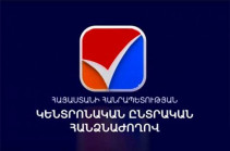 Number of eligible voters in Armenia is 2 mln 583,823