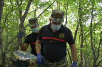 В Гадрутском районе обнаружены останки еще одного армянского военнослужащего