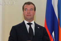 Dmitry Medvedev congratulates Serzh Sargsyan on Independence Day