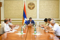 Արցախի նախագահի մոտ շրջանային վարչակազմերի մասնակցությամբ աշխատանքային խորհրդակցություն է անցկացվել