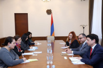 Տիգրան Խաչատրյանը ՅՈՒՆԻՍԵՖ-ի գործընկերների հետ քննարկել է երեխաներին ուղղված հանրային միջոցներին առնչվող հարցեր