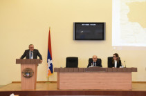 Չնայած հակամարտող կողմերի՝ ղարաբաղյան հիմնախնդրի հանդեպ հակառակ դիրքորոշումներին` մենք հակված ենք բանակցային գործընթացը ԵԱՀԿ Մինսկի խմբի հովանու ներքո շարունակելուն. Արցախի ԱԺ նախագահ