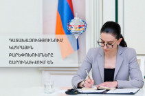 Աննա Վարդապետյանի հրամաններով դատախազությունում տեղի են ունեցել կադրային նշանակումներ և փոխատեղումներ