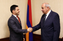 Ռուստամ Բադասյանը Վրաստանի դեսպանի հետ հայ-վրացական հարաբերություններն է քննարկել