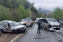 Խոշոր ավտովթար՝ Իջևանի ճանապարհին