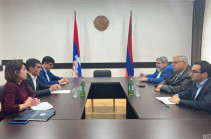 Արցախի ԱԳ նախարարը ՀՅԴ ղեկավար կազմի հետ քննարկել է հետագա համագործակցության ուղղությունները