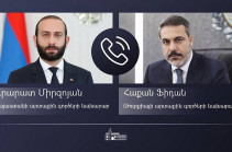 Արարատ Միրզոյանը շնորհավորել է Հաքան Ֆիդանին՝ Թուրքիայի արտաքին գործերի նախարար նշանակվելու կապակցությամբ