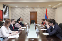 Ժաննա Անդրեասյանը Ֆրանսիայի դեսպանի հետ է հանդիպել