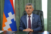 Բոլորիս պարտքն է՝ անարդյունք չթողնել մեր հայրերի, քույրերի, եղբայրների և  զավակների թափած արյունն ու քրտինքը․ Արցախի ԱԺ նախագահի ուղերձը