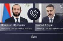 Միրզոյանը Թուրքիայի ԱԳ նախարարի հետ տարածաշրջանային զարգացումներն է քննարկել