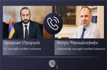 Միրզոյանը Հունաստանի ԱԳ նախարարին է ներկայացրել Արցախում էթնիկ զտման քաղաքականության հետևանքները