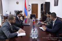 Անահիտ Մանասյանը Վրաստանում ՆԱՏՕ-ի կապի գրասենյակի ղեկավարի  հետ է հանդիպել