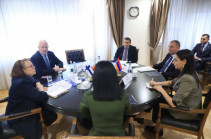 Գյումրիի «չոր նավահանգստի» նախագիծն ու «Խաղաղության խաչմերուկ»-ը Քերոբյանը քննարկել է Ֆինլանդիայի դեսպանի և պատվավոր հյուպատոսի հետ