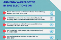 2023 թվականին Հայաստանի Հանրապետությունն ընտրվել է այն միջազգային կազմակերպություններում, որտեղ առաջադրել է իր թեկնածությունը