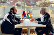 Արարատ Միրզոյանը հանդիպում է ունեցել Հնդկաստանի ԱԳ նախարարի հետ (Տեսանյութ)