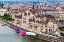 Авиакомпания Wizz Air начнет выполнение полетов по направлению Будапешт- Ереван- Будапешт